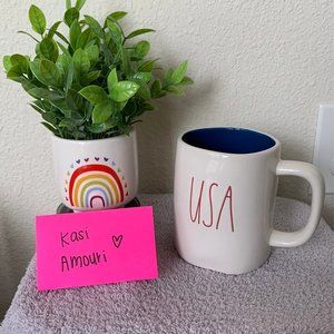 Rae Dunn USA mug